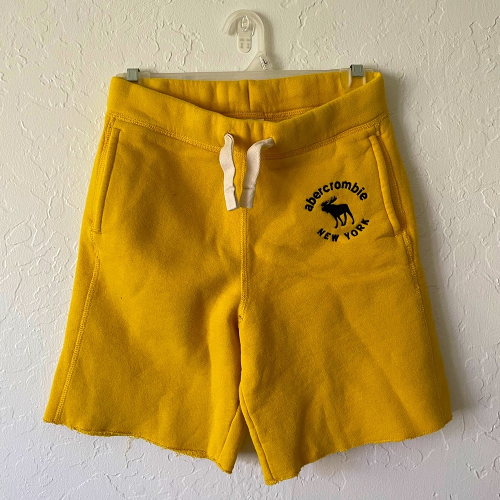 Yellow Abercrombie Shorts